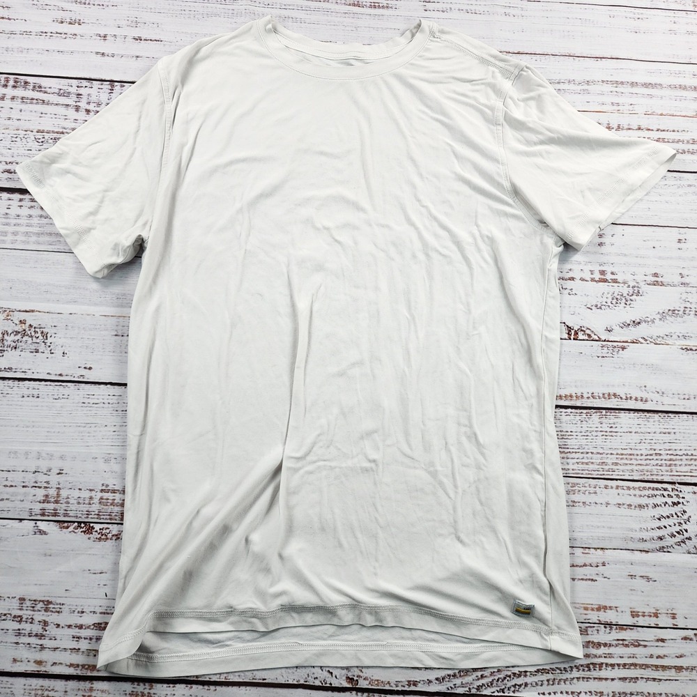 Vuori Strato Tech Tee Mens Large Shirt Performance Heather Training Gym V126
